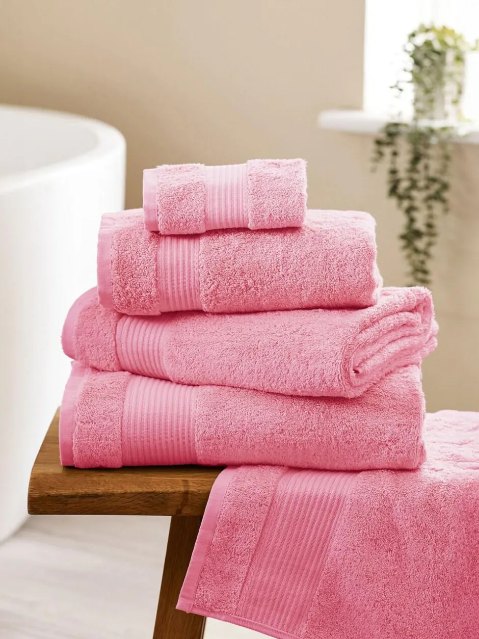 Next Pink Bright Egyptian Cotton Towel Discount