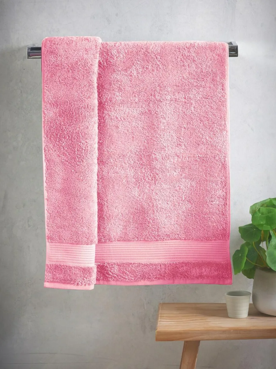 Next Pink Bright Egyptian Cotton Towel Discount