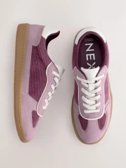Next Pink Cord Forever Comfort® Lace-Up Trainers Best