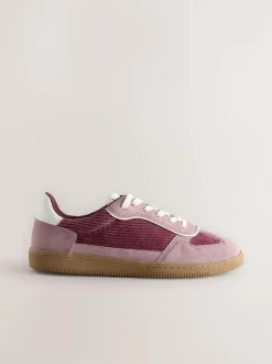 Next Pink Cord Forever Comfort® Lace-Up Trainers Best