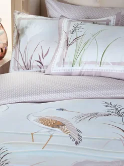 Next Pink Crane Kimono 300TC Sateen Collection Luxe Duvet Cover And Pillowcase Set Online