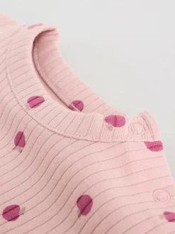 Next Pink/ Cream/ Brown Print Long Sleeve Top And Leggings Set 6 Piece (0mths-3yrs) Online
