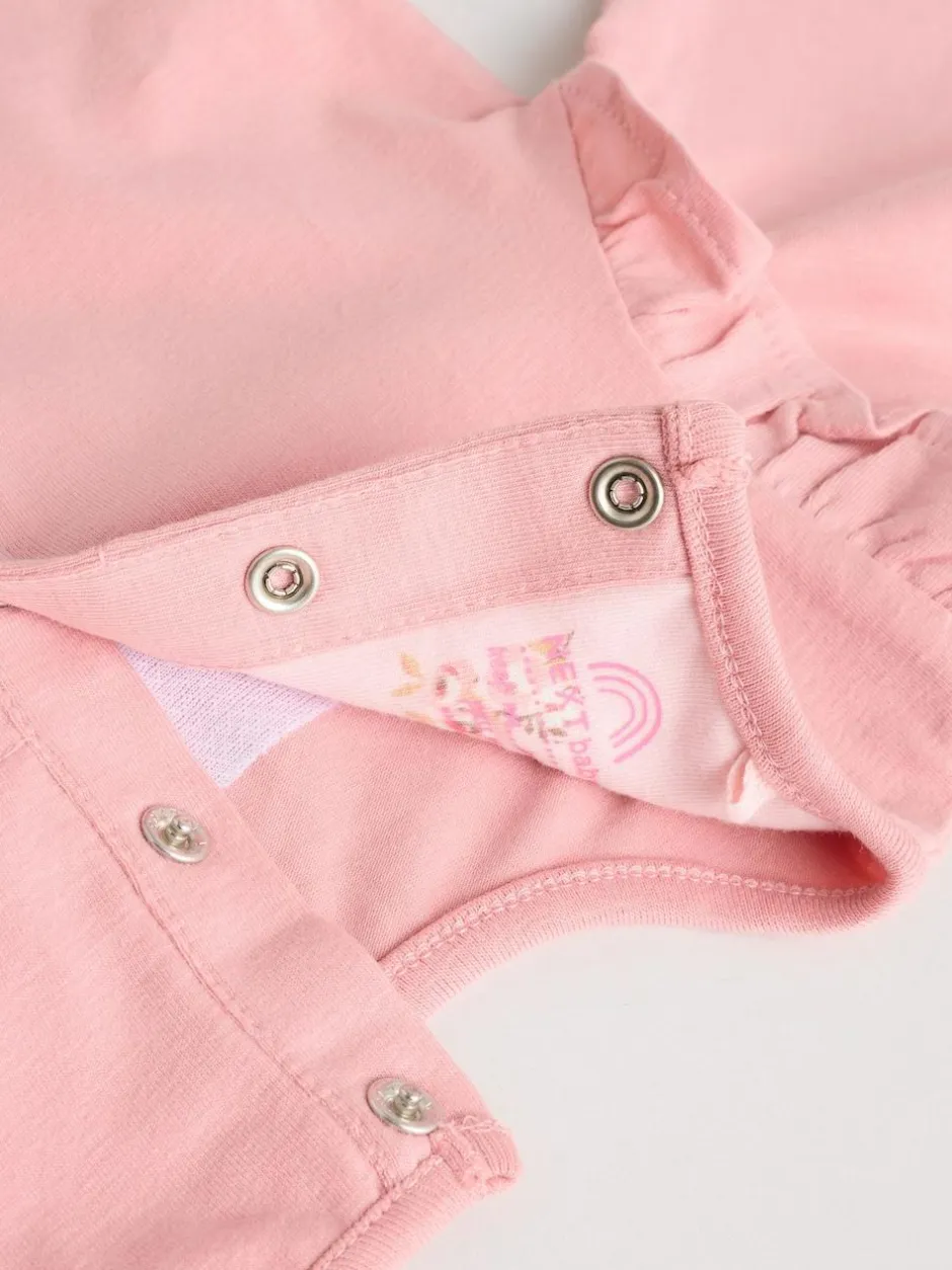 Next Pink/ Cream/ Bunny Character Long Sleeve Top And Leggings Set 6 Piece (0mths-3yrs)