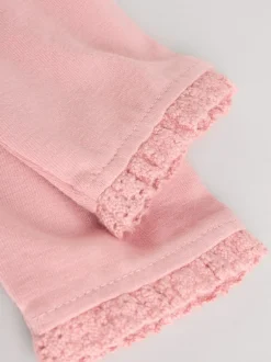 Next Pink/ Cream/ Bunny Character Long Sleeve Top And Leggings Set 6 Piece (0mths-3yrs)