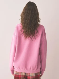 Next Sweatshirt Pink Croissant Discount