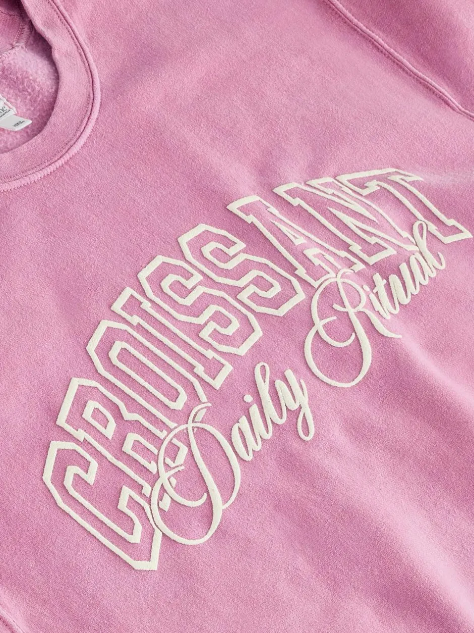 Next Sweatshirt Pink Croissant Discount