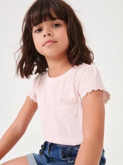 Next Daisy Pocket T-Shirt (1.5-16yrs) Pink Discount