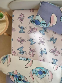 Next Pink Disney Lilo & Stitch 100% Cotton Fitted Sheet