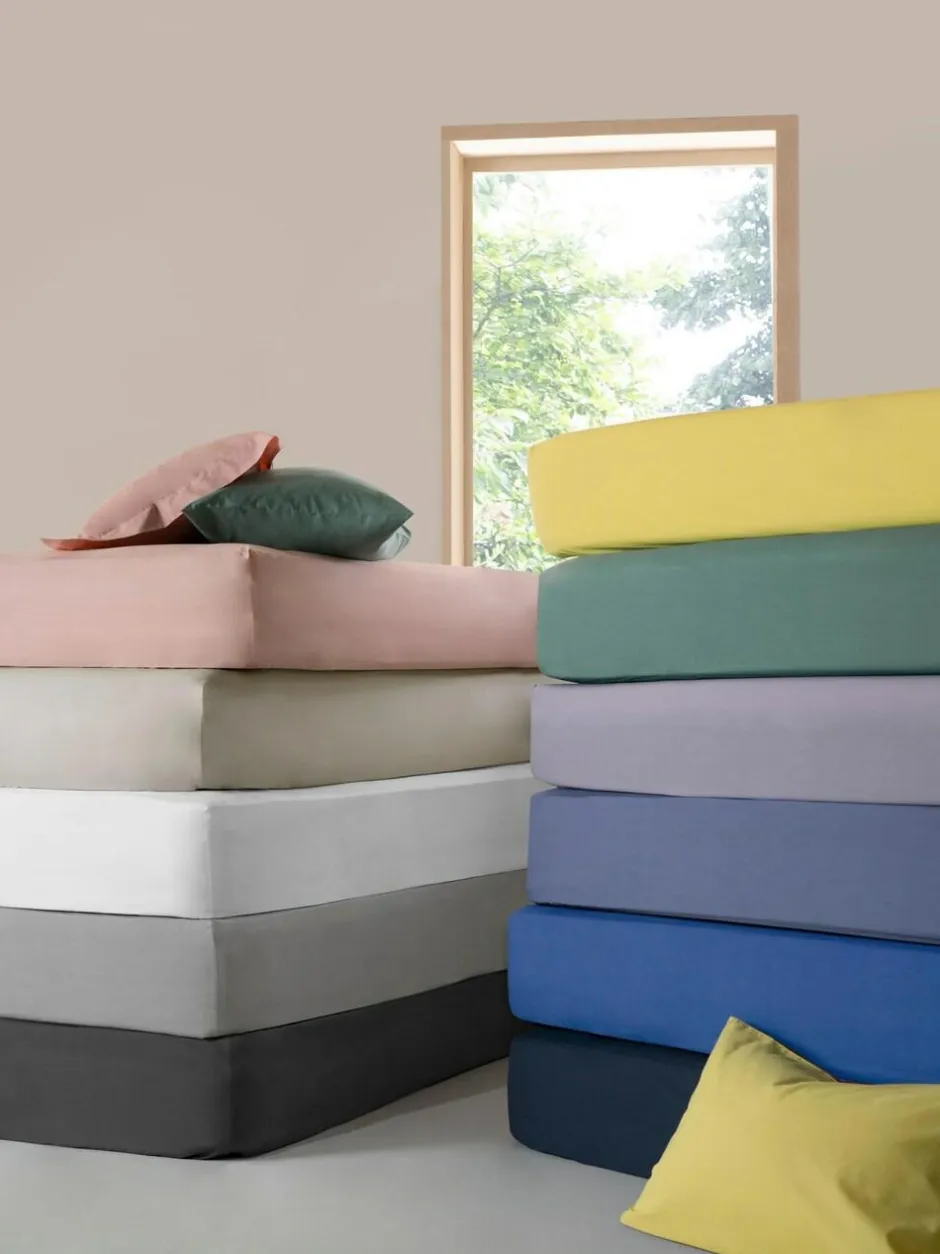 Next Pink Easy Care Polycotton Fitted Sheet Discount