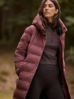 Next Elements Waterproof Padded Coat Pink Online