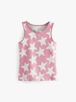Next Fairy Vests 3 Pack (1.5-16yrs) Pink Outlet