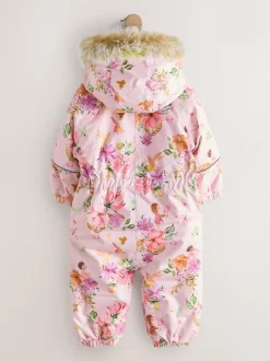 Next Waterproof Printed Snowsuit (3mths-7yrs) Pink Fairy Sale