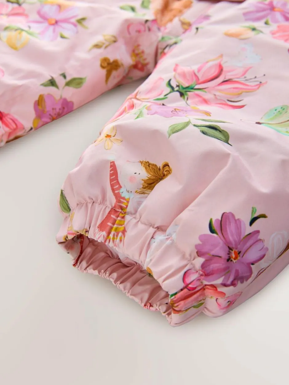 Next Waterproof Printed Snowsuit (3mths-7yrs) Pink Fairy Sale