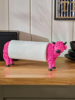 Next Hamish Kitchen Roll Holder Pink Clearance