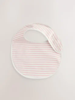 Next Pink Heart Baby Bibs 5 Pack Best