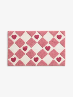 Next Pink Heart Bath Mat Best