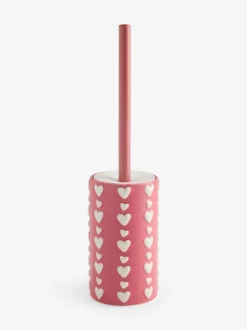 Next Pink Heart Toilet Brush Online