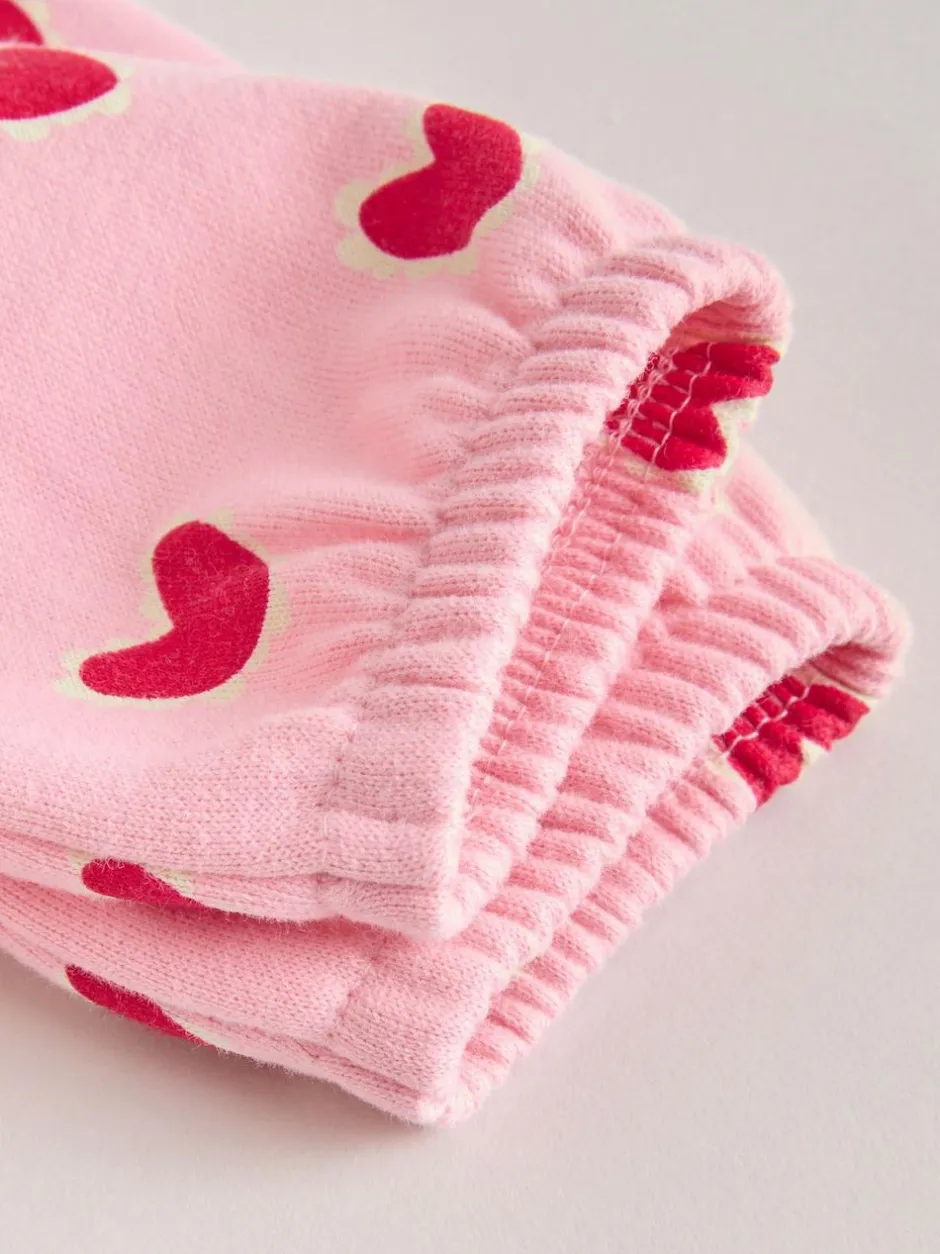 Next Pink Heart Top & Leggings Set 2 Piece (0mths-2yrs) Online