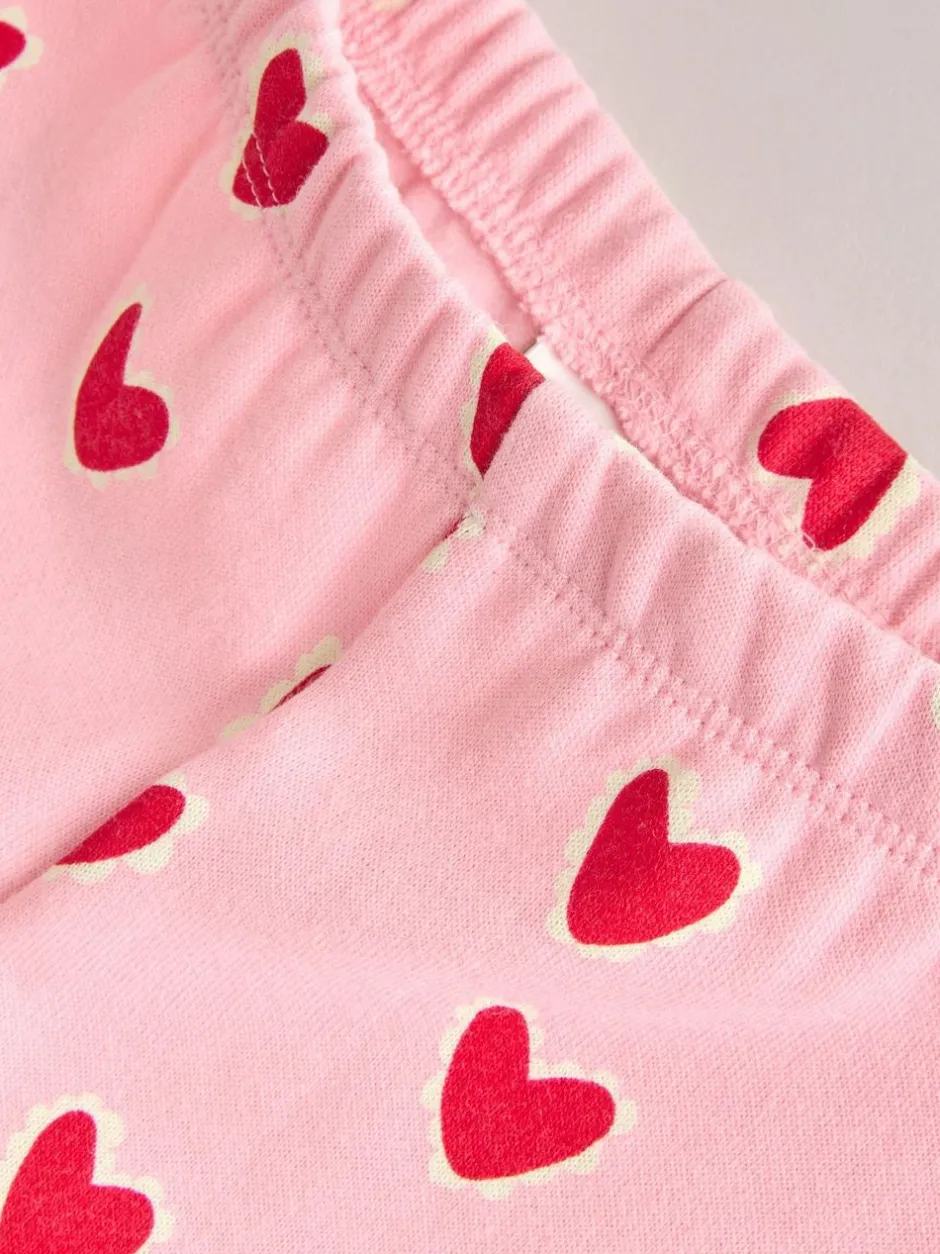 Next Pink Heart Top & Leggings Set 2 Piece (0mths-2yrs) Online
