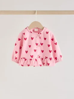 Next Pink Heart Top & Leggings Set 2 Piece (0mths-2yrs) Online