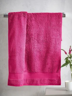 Next Pink Hot Egyptian Cotton Towel