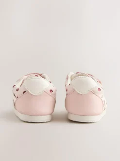 Next Baby Touch Fastening Trainers (0-24mths) Pink Ladybird