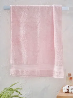 Next Pink Light Egyptian Cotton Towel Sale