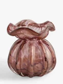 Next Pink Mini Glass Confetti Vase Clearance