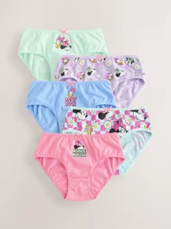 Next Pink Minnie Mouse Briefs 5 Pack (1.5-12yrs) Hot