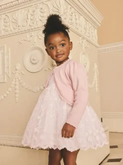 Next Occasion Shrug (3mths-16yrs) Pink Hot