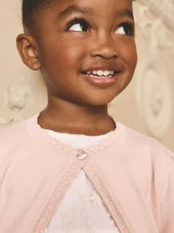 Next Occasion Shrug (3mths-16yrs) Pink Hot