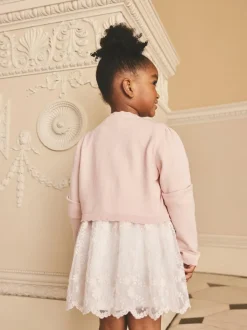 Next Occasion Shrug (3mths-16yrs) Pink Hot