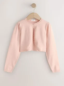 Next Occasion Shrug (3mths-16yrs) Pink Hot
