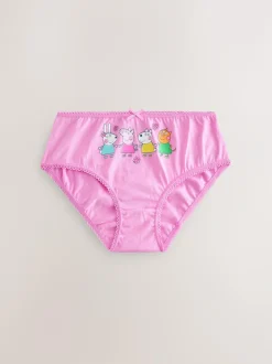 Next Pink Peppa Pig 5 Pack Briefs (1.5-8yrs) Sale