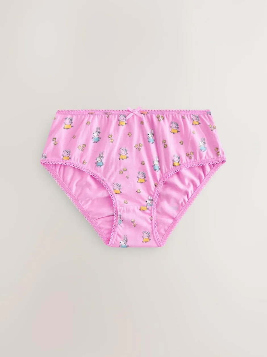 Next Pink Peppa Pig 5 Pack Briefs (1.5-8yrs) Sale