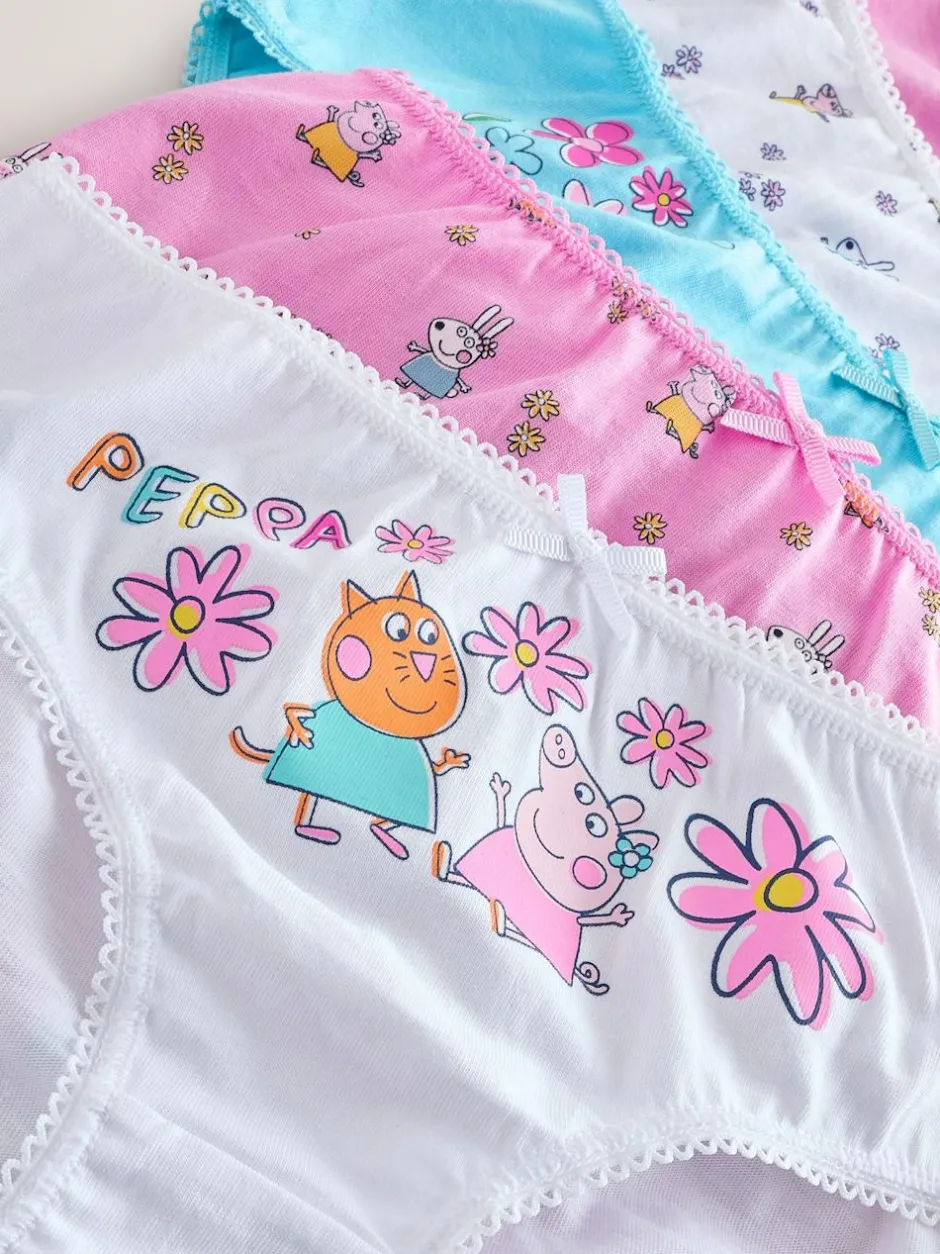 Next Pink Peppa Pig 5 Pack Briefs (1.5-8yrs) Sale