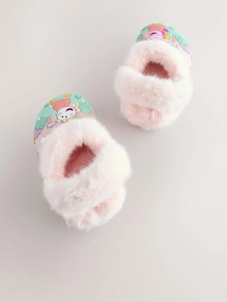 Next Pink Peppa Pig Cosy Lined Slipper Clogs Clearance