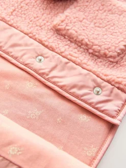 Next Popper Fleece (3mths-7yrs) Pink Hot