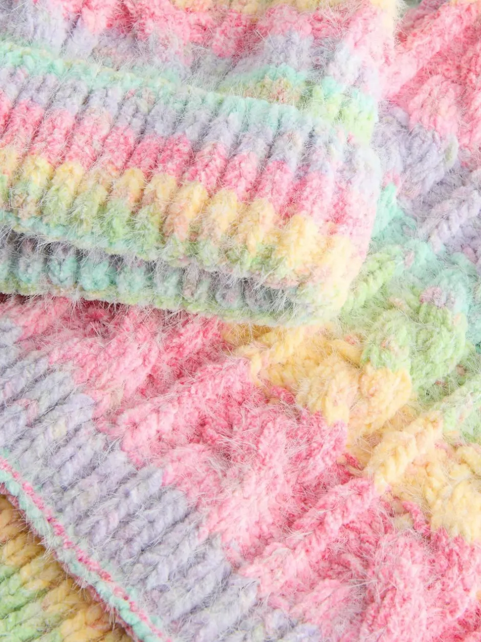 Next Beanie And Snood Set (1-13yrs) Pink Rainbow Discount
