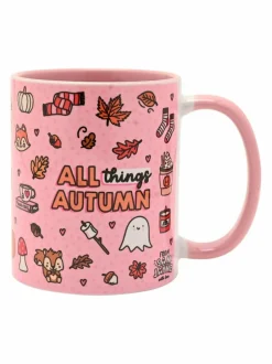 Next Pink Sam Jayne All Things Autumn Mug Set Sale