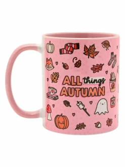 Next Pink Sam Jayne All Things Autumn Mug Set Sale