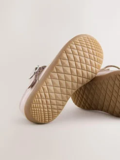 Next Standard Fit (F) First Walker T-Bar Touch Fastening Shoes Pink Best