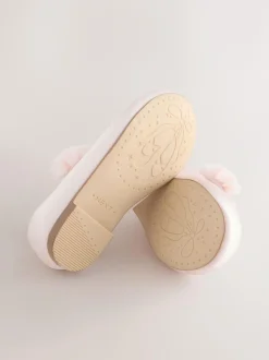 Next Standard Fit (F) Satin Flower Girl Occasion Mary Jane Shoes Pink Discount
