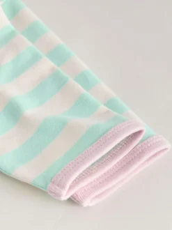 Next Pink Stripe Long Sleeve Top And Leggings Set 6 Piece (0mths-3yrs) Clearance