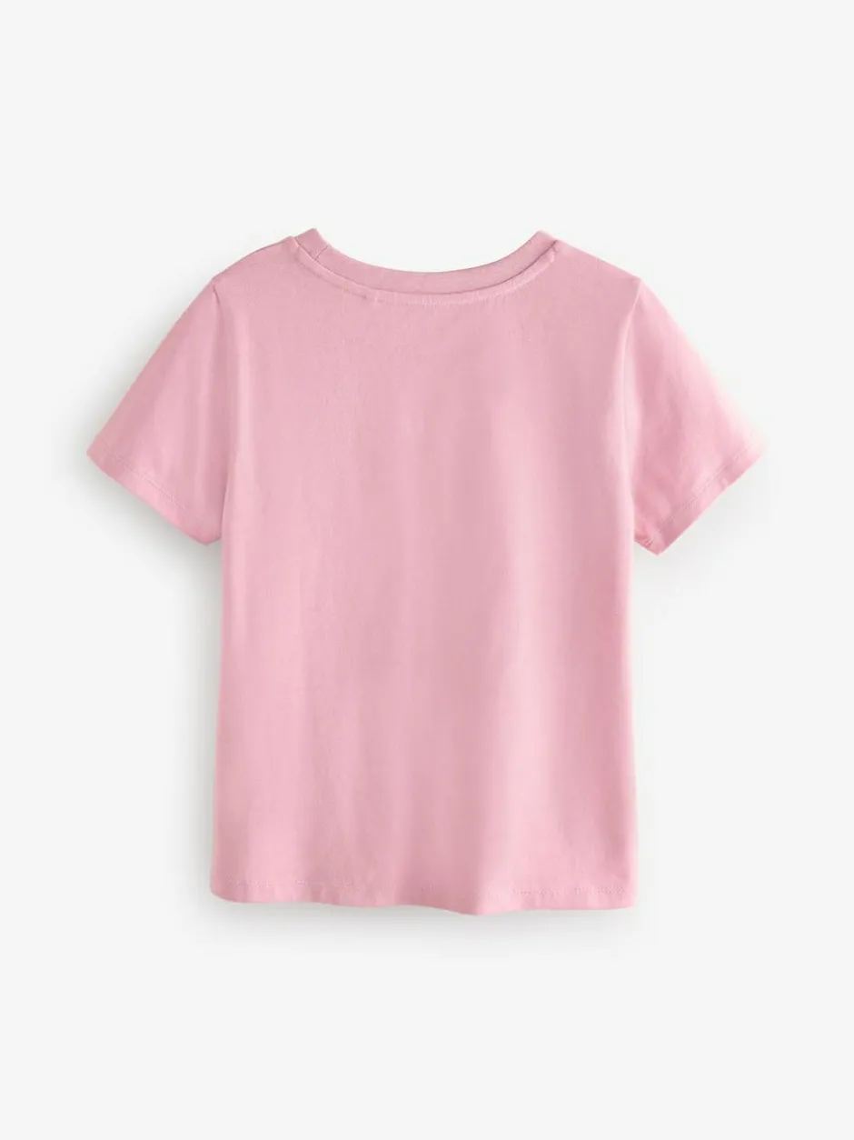 Next Pink T-Shirt (3-16yrs) New