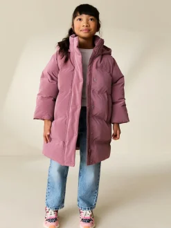 Next Waterproof Padded Coat (3-16yrs) Pink Discount