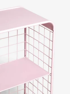 Next Wire Storage 2 Tier Tall Caddy Pink New