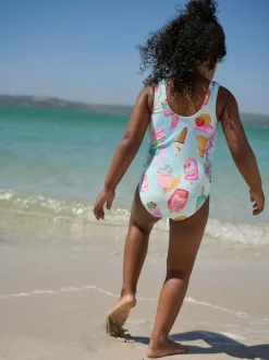 Next Swimsuit (3mths-10yrs) Pink/Blue Ice Cream Outlet