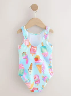 Next Swimsuit (3mths-10yrs) Pink/Blue Ice Cream Outlet
