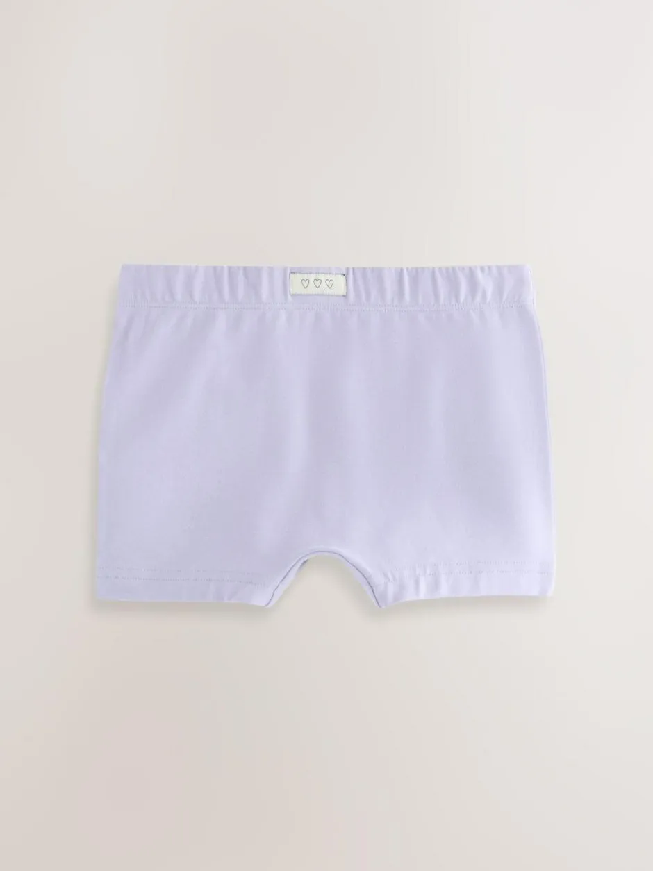 Next Pink/Blue Soft Touch Short Briefs 5 Pack (2-16yrs) Outlet